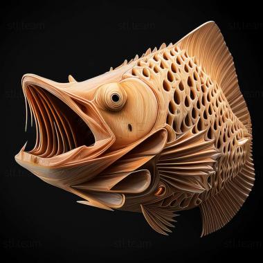 3D model Shterby s shell fish (STL)